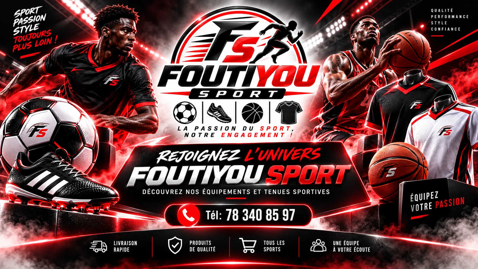 Foutiyou Sport football et basketball